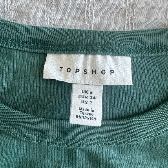 TopShop Cotton Shirt - Picture 2 of 2